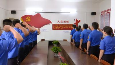 视频丨县城管执法局党员干部在抗疫一线践行初心使命