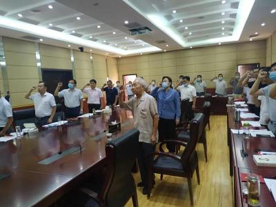 视频丨赵少莲参加县委办“支部主题党日”活动