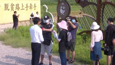 视频丨中央媒体采访团聚焦蕲春产业扶贫成就
