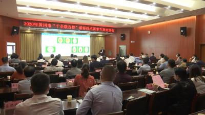 视频｜黄冈市“千企联百校”技术需求专场对接会在我县举办 