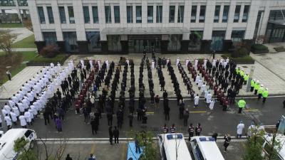 视频丨蕲春举行新冠疫情防控应急演练