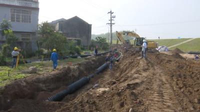 视频丨蕲州镇沿江公路建设加快推进  