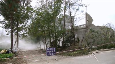 视频丨县城管执法局加大拆迁现场安全管理