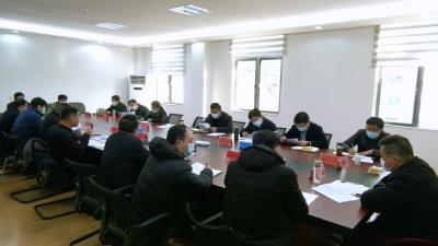 视频丨詹才红主持召开招商引资工作领导小组2021年第一次会议