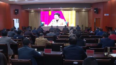 视频丨市政府以视频形式召开五届六次全会扩大会议