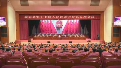 视频丨县十七届人大五次会议举行大会预备会议