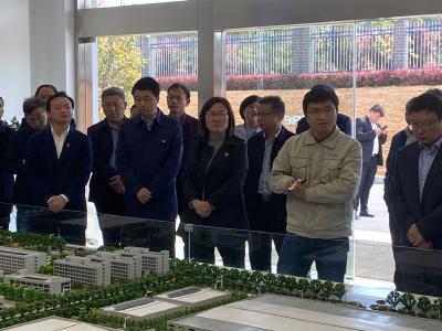 赵少莲率团赴安徽省金寨县考察学习县域经济发展经验