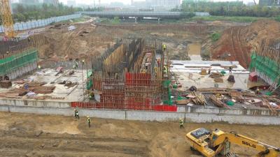 视频︱雷溪河二期：“五一”  假期我在岗  项目建设加班忙