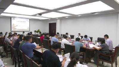 视频︱詹才红参加县政府办机关党支部主题党日活动
