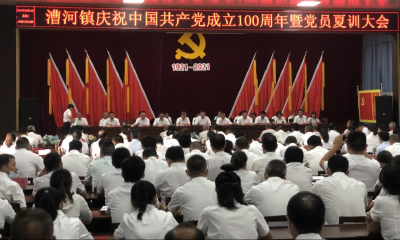 快讯｜漕河镇举行  “光荣在党50年”  纪念章颁发暨新党员宣誓仪式