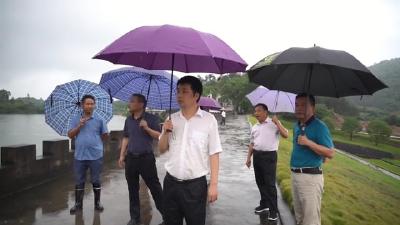 视频︱肖红军到横车镇检查防汛工作
