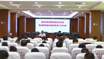 视频︱县自然资源和规划局：直面问题强力整改   服务企业发展