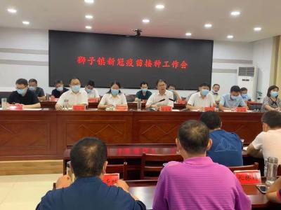 狮子镇召开疫苗接种数据摸排工作会