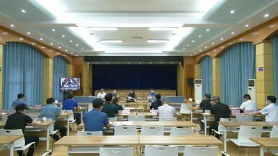 视频︱陈丹主持召开全县疫苗接种工作视频会