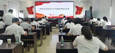 以赛促学，让党史学习教育入脑入心