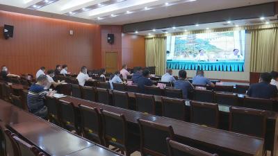 视频︱蕲春组织收看省市疫苗接种和新一轮强降雨防范应对工作视频调度会