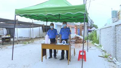 视频︱县市容市貌执法大队强化第一农贸市场防疫管控