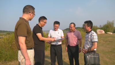 视频︱胡安元到赤龙湖国家湿地公园调研督导环保督察反馈问题整改工作