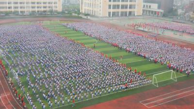 视频︱县实验小学：同抒爱党爱国情   共筑少年中国梦