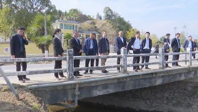 视频︱县领导到大同镇调研蕲水灌区项目开工筹备工作