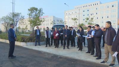 视频︱胡安元   陈丹到李时珍医药工业园区调研督办重点项目建设
