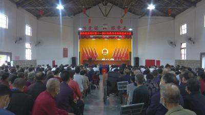 视频︱全县村（社区）“两委” 换届选举现场观摩会在株林镇宋塘村召开