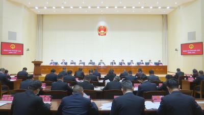 视频︱县十八届人大一次会议举行主席团第二次会议