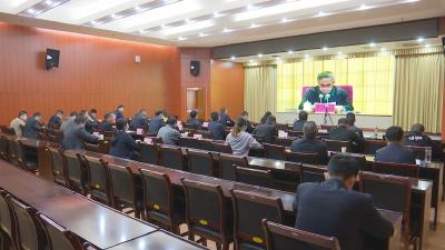 视频︱蕲春县组织收看收听全国冬春农田水利暨高标准农田建设电视电话会