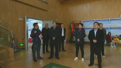 视频︱省体育局局长胡功民来蕲调研