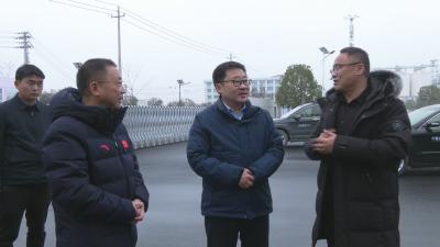 视频︱胡安元走访慰问重点工业企业 招商引资企业和专家人才