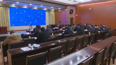 视频︱蕲春组织收看全市“开门红”复工复产视频调度会