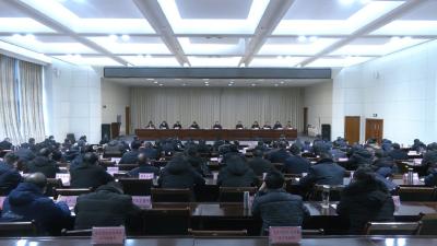 视频︱县委县政府召开平安稳定  疫情防控工作部署会