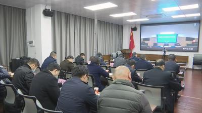 视频︱蕲春组织收看全市经济运行分析视频会