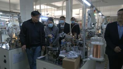 视频︱陈丹到刘河镇调研工业企业生产经营情况
