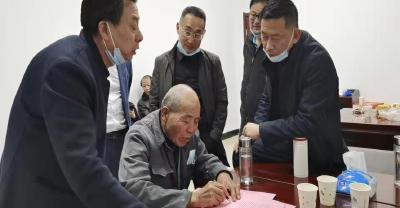 挑灯夜战 县民政局城南征迁首战告捷 