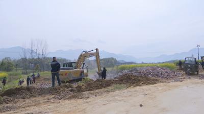 视频︱青石镇：依法拆除违法建筑 守住耕地保护红线