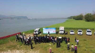 视频︱蕲春：开展长江增殖放流  5万尾鱼苗游向长江