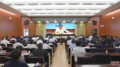 视频︱黄冈市以视频形式召开政府系统经济高质量发展第六期专题培训班