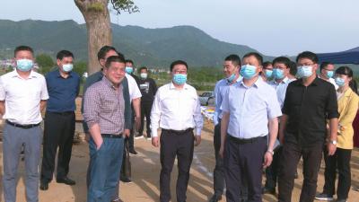 视频︱胡安元调研督办蕲太高速东段项目开工筹备工作