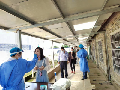 快讯 | 八里湖办事处：全员核酸检测   助力节后返岗