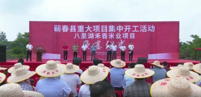 视频︱总投资1亿元的八里湖禾香米业项目动工建设