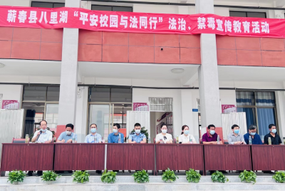 八里湖实验学校：与法同行 打造平安校园