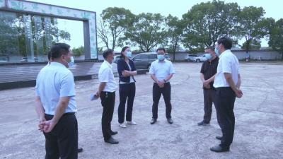视频︱胡安元到漕河蕲州调研常态化疫情防控工作