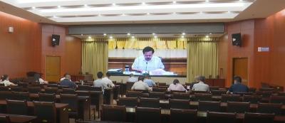 视频︱蕲春组织收看全市工业经济“双过半”视频会
