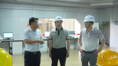 视频︱何朝阳进企业检查指导安全生产