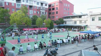 视频︱青石镇举办“喜迎二十大 干群展风采”篮球赛