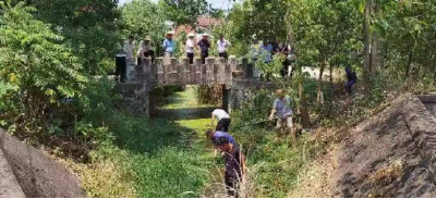 白莲河生态保护和绿色发展示范区调研组来蕲春调研渠系抗旱运行工作
