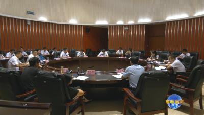 视频︱陈丹参加县政府办机关支部8月份支部主题党日活动