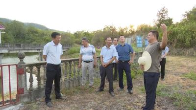 视频︱桂勇军到横车彭思蕲州等地调研指导抗旱工作