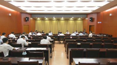 视频︱县政府党组开展八月份第3次集中学习